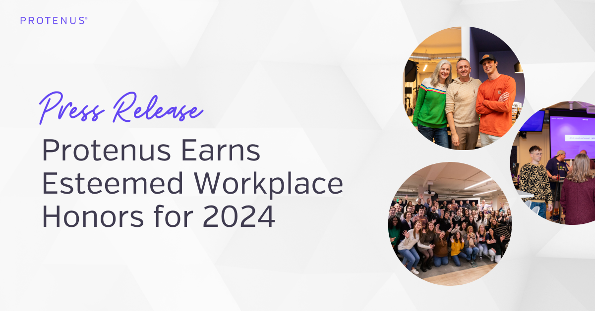 Protenus Earns Esteemed Workplace Honors for 2024